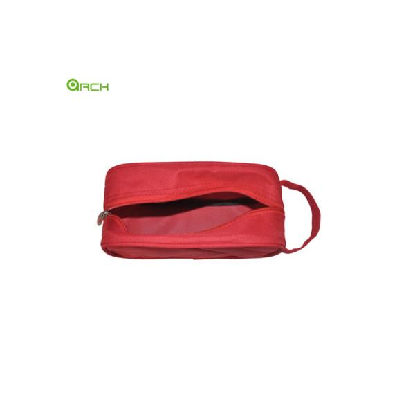 Classic Toiletry Kit Duffle Travel Luggage Bag with material handle