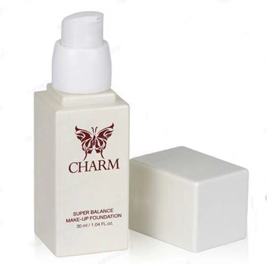 Макияж упаковывая квадратные бутылки учреждения/бутылки насоса косметические подгонял логотип и краску