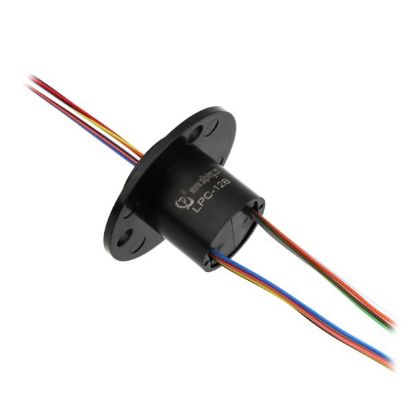 Mini Slip Ring 240 VAC 12 цепей 2A 300 оборотов в минуту, независимый дизайн патент