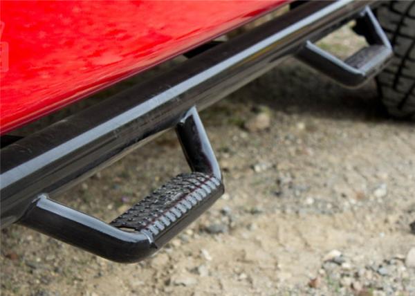 Ford 2015 All New Raptor F150 Steel Side Step Bars Black Running Boards