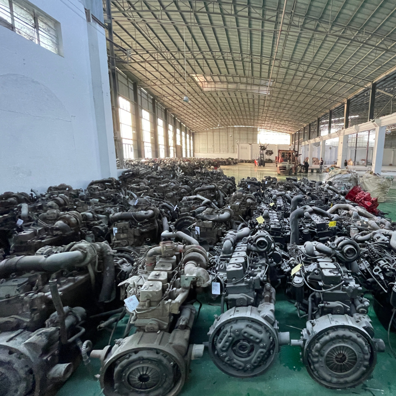 Used Original 4JB1T Intercooled Diesel Engine with 5.9L Displacement for Isuzu NKR