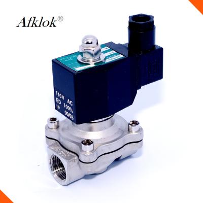 1 Inch Lpg Shut Off Solenoid Normally Closed Pilot AV110V For Gas -5~60℃ 0~1Mpa