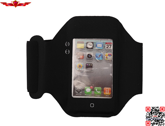 Hot Selling Outdoor Seamless Lycra Sports Armband Case For Iphone High Quality Multi Color