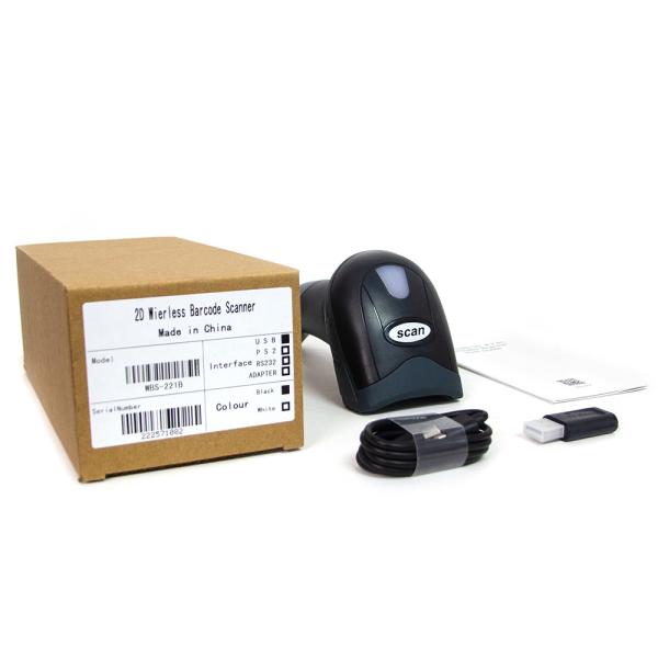 Long Distance Offline Inventory Barcode Reader IP54 Warehouse Barcode Scanner Wireless