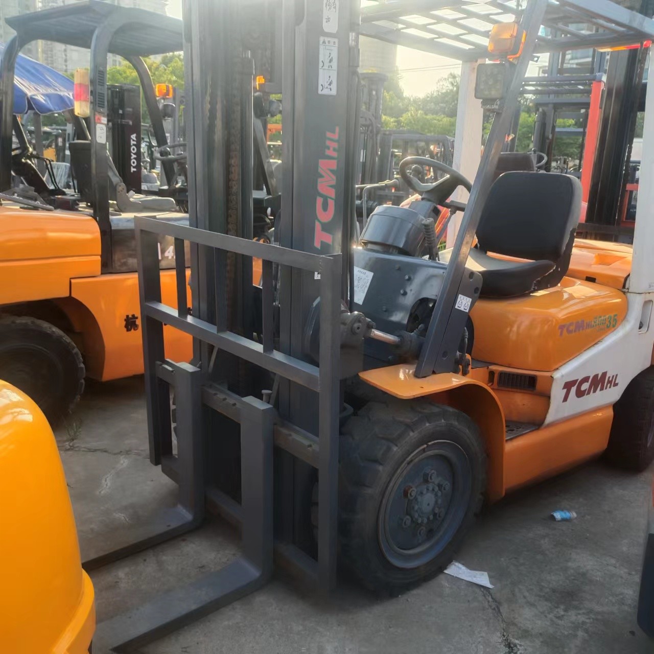 ТКМ FD35T3S Транспортное средство с противовесом внутреннего сгорания
