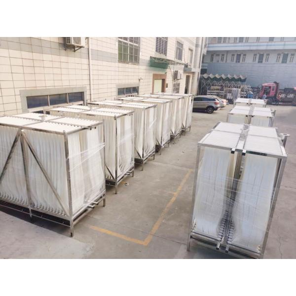 MBR Sewage Purification Fiber Well Membrane UF Filter Submerged Hollow PVDF for Sea Water Treatment and Water Filtration