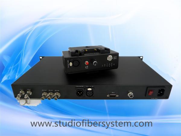 Anton Bauer SONY camera fiber system ,Bidi 3GSDI with Remote,tally,return video,genlock,intercom for OBVAN application