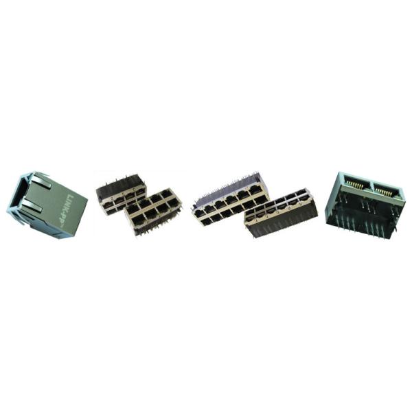 Интерфейс XPJH-RMP-061L-10W6-NL LAN PCB Jack POE RJ45 высокой эффективности