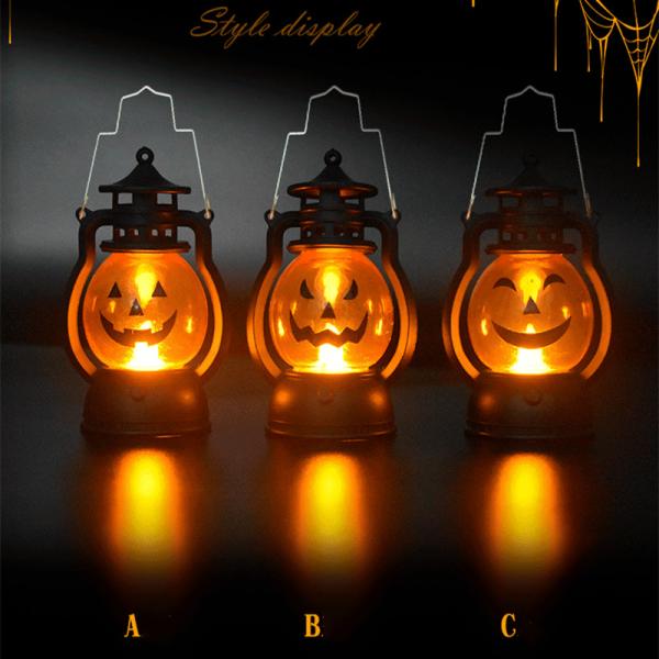 Halloween Pumpkin Lamp Outdoor Fishing Gear Outdoor Led Lights Ambient Light