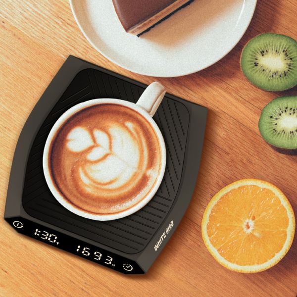 2KG/0.1G Digital Kitchen Scale with USB Charging and High Precision Sensor for Coffee and Baking