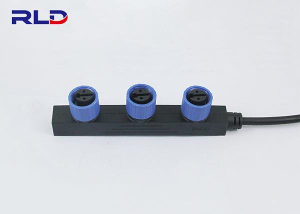 PA66 Industrial Waterproof Cable Splitter Wire Molding For Power Supply