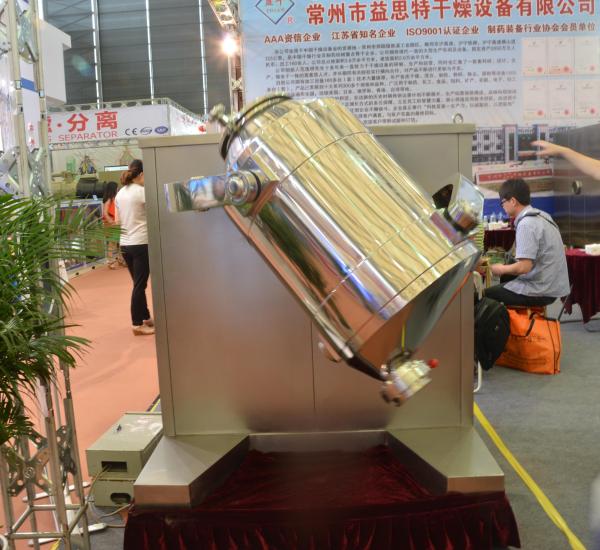 Low Noise Granule Raw / Powder Mixing Machine Three Dimensional