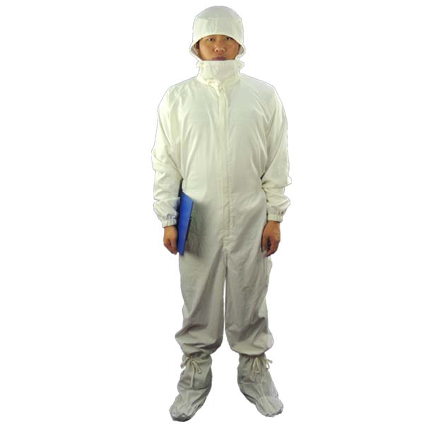 Dust Proof 100D 98% Cotton Antistatic Coveralls ESD Smock