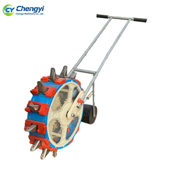 Hand Push Seeder for Precise Sowing with Lightweight Design and Uniform Seed Spacing