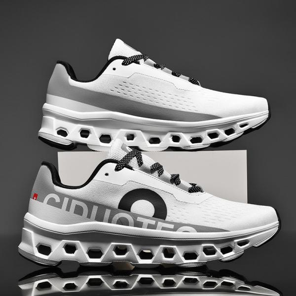 Carbon Plate Racing Running Shoes Men'S Casual Sports Shoes Student Youth Marathon Flying Woven Mesh Running Shoes