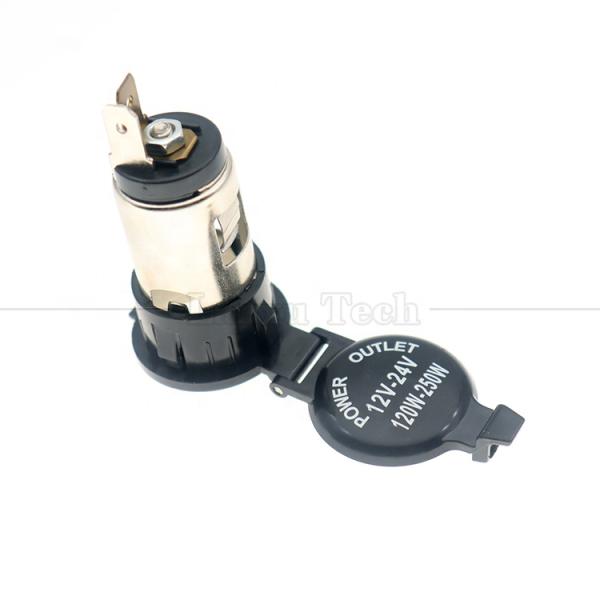 12v 24v impermeable Gap coche encendedor de cigarrillos mujer conector de carga de energía adaptador para motocicleta