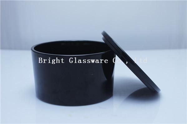 a set of the big black candle jar for wholesale