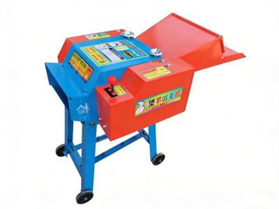 Industrial Chaff Cutter Machine With Manganese Steel Blades Adjustable Length