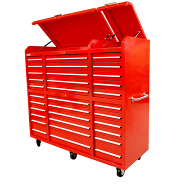 Metal Heavy Duty 30 Drawers Rolling Lockable Tool Cabinets for Professional Workshops