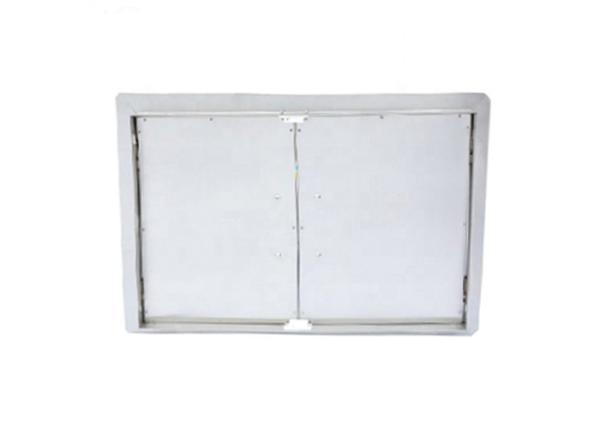 Double BBQ Access Doors Island Barbecue Access Doors 30 Inch Dry Storage
