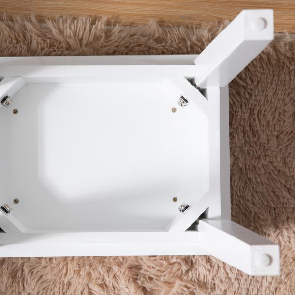 Высота 40cm табуретки MDF прямая твердая деревянная с кожей PU