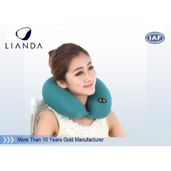 Bamboo Memory Foam Travel Pillow With Neck Support , Memory Foam Cervical Pillow