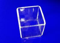 Tempo longo seguro de lustro da borda da moagem de quartzo do silicone fundido do recipiente