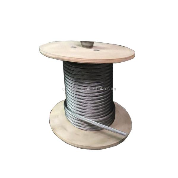 Stainless Steel Wire Rope 3mm 1/8 Stainless Stranded Wire 1x19 Cable Railing Solution