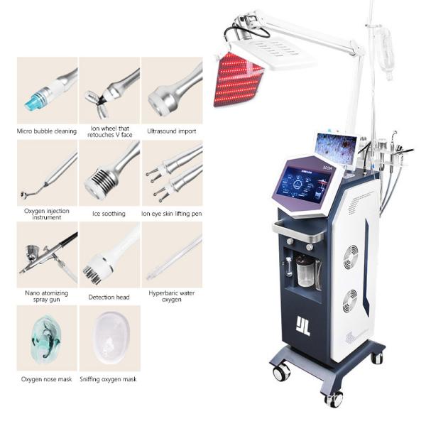 Facial Pdt Light Oxygen Therapy Machine Micro Current , 250W Jet Peel Facial Machine