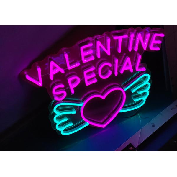 Valentine special custom neon sign Super Bright Neon Flexible Lights for lover Couples