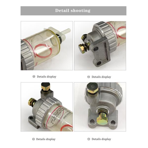 Original 6HK1 Oil Water Separator 4461209 1132009600 For ZX330 ZX330-3G ZX330-5G ZX870-5G ZX800