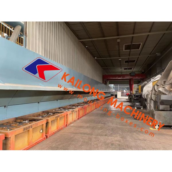 Shell Moulding Line Continuous Production Of Shell Moulding Process