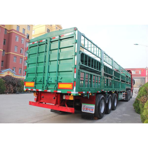 3-осевой 40T Животноводческий забор грузовой прицеп Животноводческий мини полуприцеп для фермы