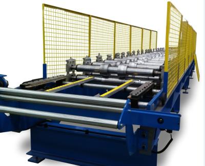 Rolo azul do painel de parede de 18 estações que forma a máquina 5.5KW com Uncoiler dobro