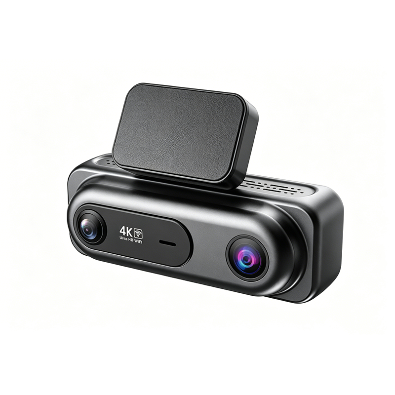 Full Car Coverage 4K UHD Dashcam with 170° Fisheye Lens and Built in GPS