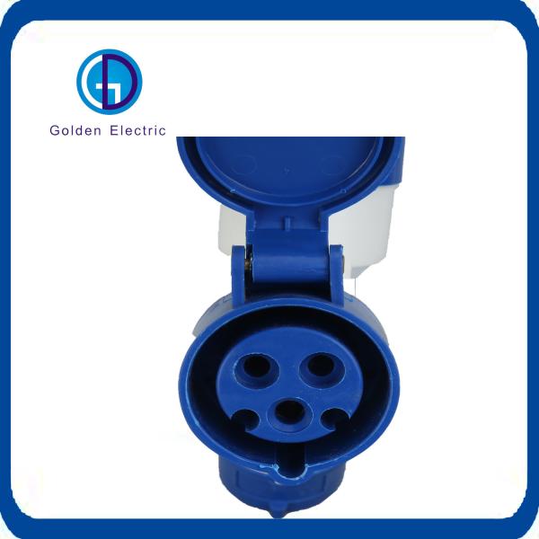 Tipo de interface do cabo CCC Certificação 2p E IP44 230V 2p 3p 16A 2/3 Way Industrial Plug