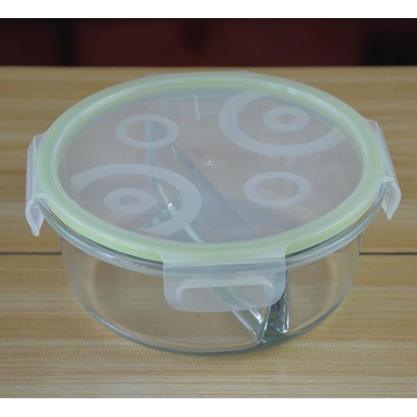 2 опарника хранения ясности боросиликата баков стеклянных, стеклянные шары с крышками