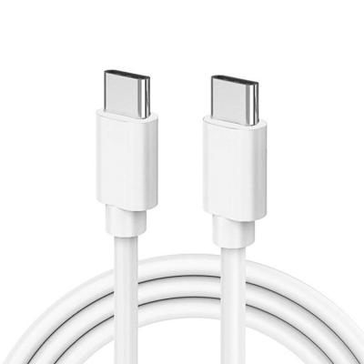 High Speed USB 2.0 Type C Cable 60W PD Type C To Type C Fast Charging Cable