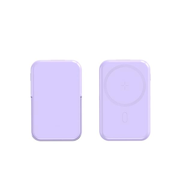 Portable Charger 5000mAh 15W Wireless Power Bank With Stand / Digital Display