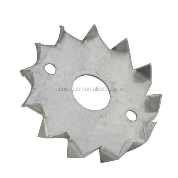 Placas de unhas de zinc Gang O componente essencial para o conector de madeira de placa dentada