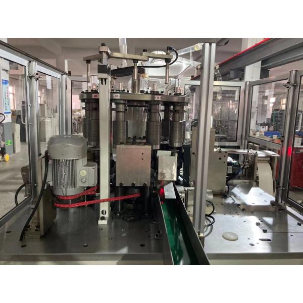 PE / PLA Coated Eco Friendly Paper Tea Cup Machine 130-180 Pcs/Min