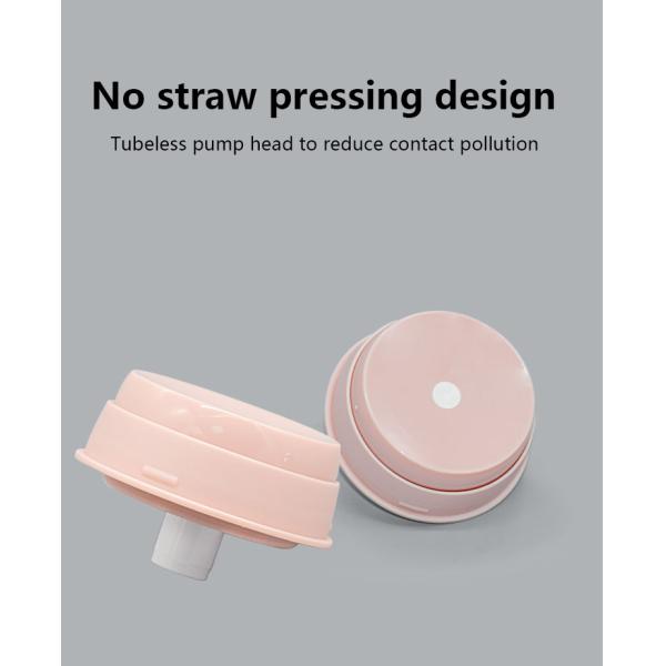 cuidados com a pele do círculo 50g que empacotam o frasco mal ventilado acrílico para produtos do bebê