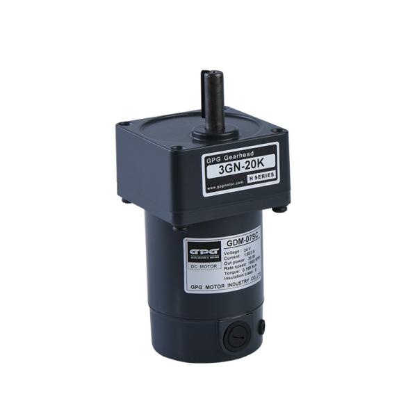 O motor pequeno 12V 30W 3000RPM da engrenagem da C.C. de GPG-06SC 2GN30K motivou altamente