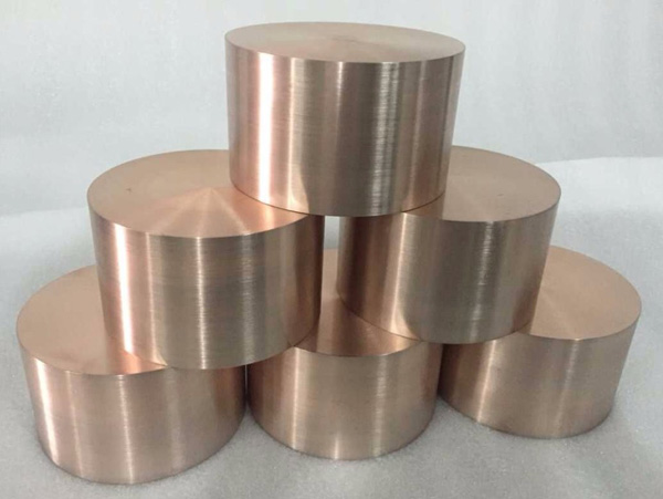 Electrode Block Copper Tungsten Alloy Material Used In Welding Machine