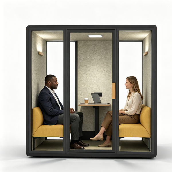 Eco Friendly Enterprise Acoustic Vocal Booth For Workplace Rust Proof