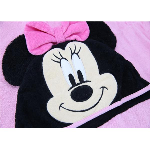 Disney Pattern Bath Wrap Baby Wrapping Sheets , Baby Girl Swaddle Blankets