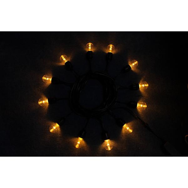 Dimmable Dual Color Temperature 2200K 3500K S14 LED Light Strings Retrospective Edison Remote Control Festival Lighting