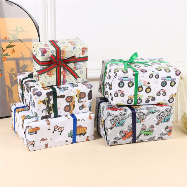Custom Wholesale Greaseproof Disposable Recyclable Double Side gift packaging paper
