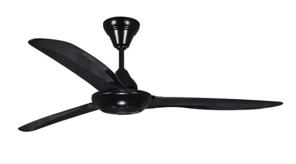 Ventilateur de refroidissement à moteur électrique à courant continu moderne, lampe ABS, lampe de plafond en plastique avec lumière