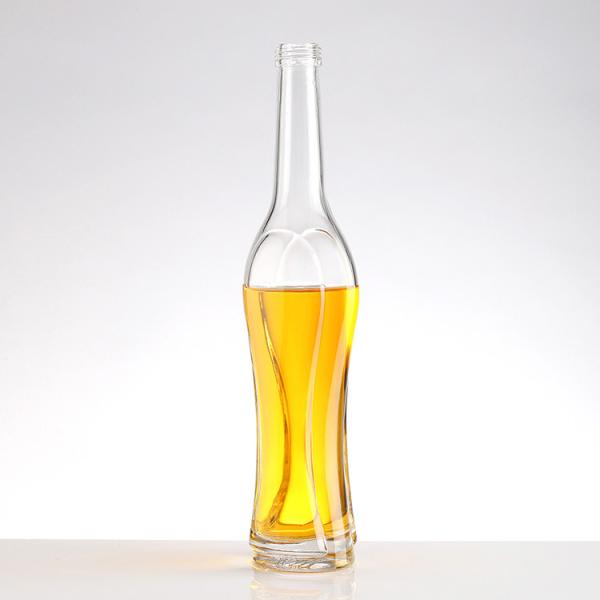 375ml 700ml Square Glass Bottle for Gin Rum Vodka Enhance Your Drinking Experience